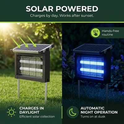SolarZap™ Outdoor Bug Zapper